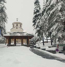 Зимняя идиллия Церковь Преображения Господня Златибора, Чаетина