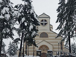 Зима - Церковь Преображения Господня Златибор