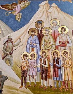 Фрески храма Святого Преображения Господня - Златибор